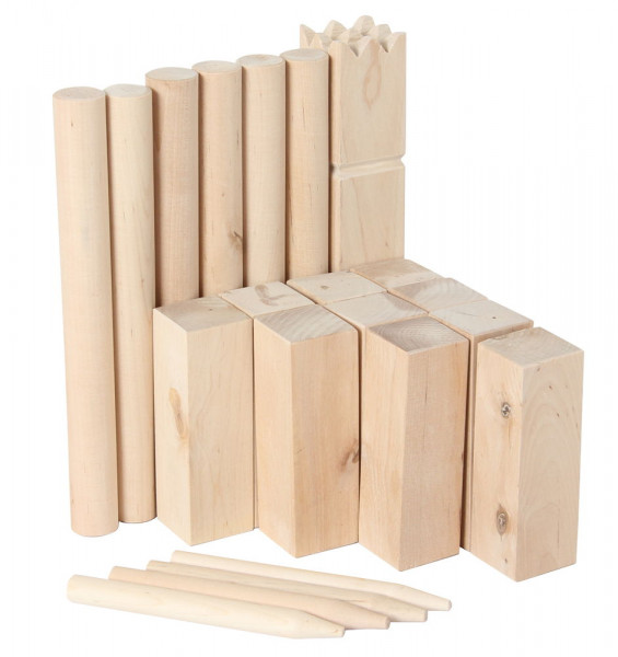 Wikinger Wurfspiel Kubb Goki