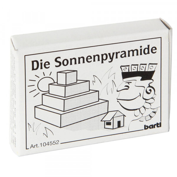 Die Sonnenpyramide Holz Puzzle Bartl 104552 Verpackung