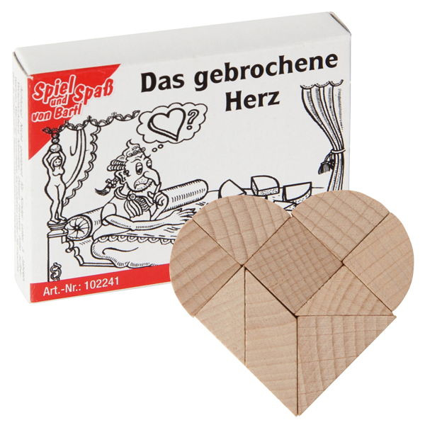 Das gebrochene Herz Puzzle Bartl