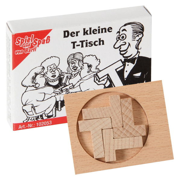 Der kleine T-Tisch Puzzle Bartl