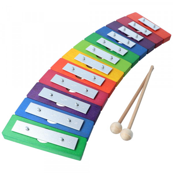 Regenbogenglockenspiel 12 Töne diatonisch Decor Spielzeug