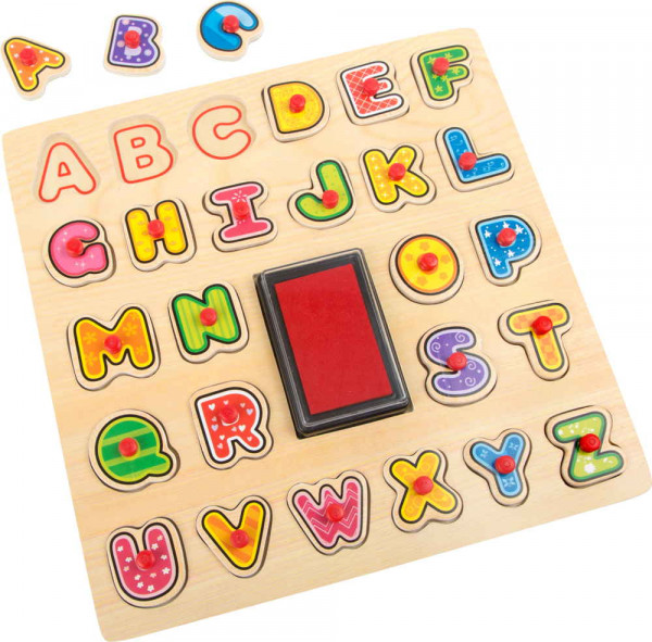 Stempel und Puzzle ABC small foot