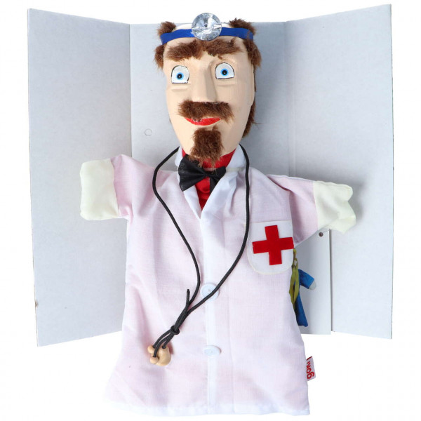 Handpuppe Doktor Goki