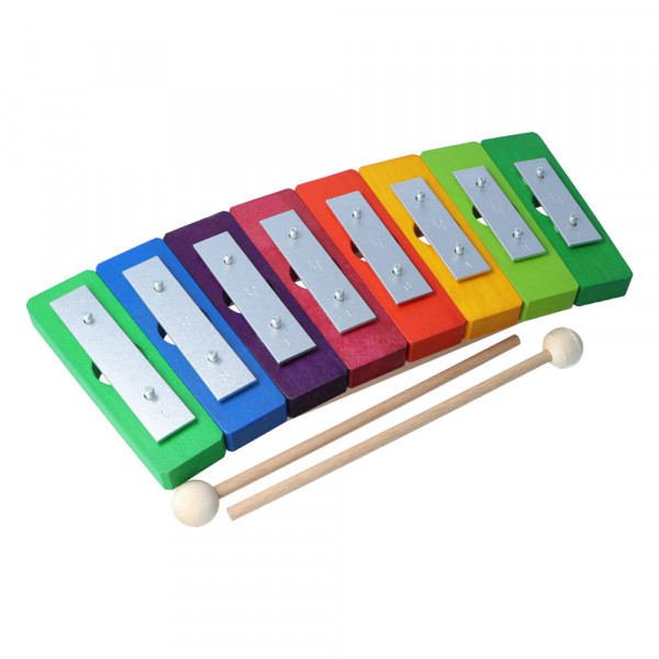 Regenbogenglockenspiel 8 Töne Decor Spielzeug mit Schlägel