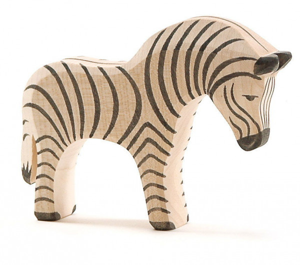 Naturholz Zebra Holzfigur Ostheimer