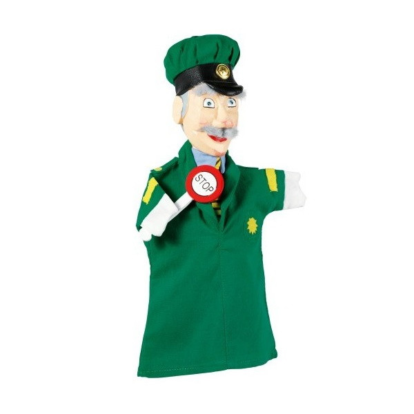 Handpuppe Polizist Goki