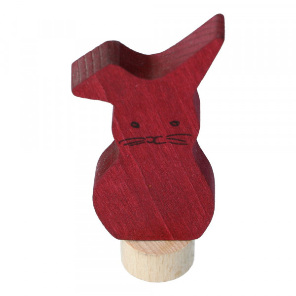 Holz Steckfigur Hase Grimm's Vorne