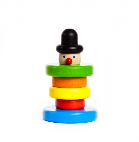 Holz Clown Brio | Holzkasperle