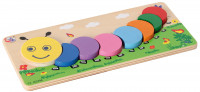 Zurdnungsspiel Fröhliche Raupe GoGo Toys