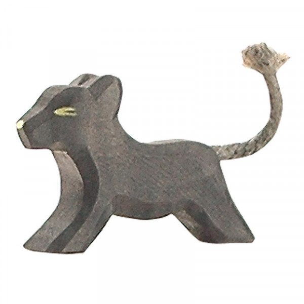 Naturholz Panther klein laufend Ostheimer