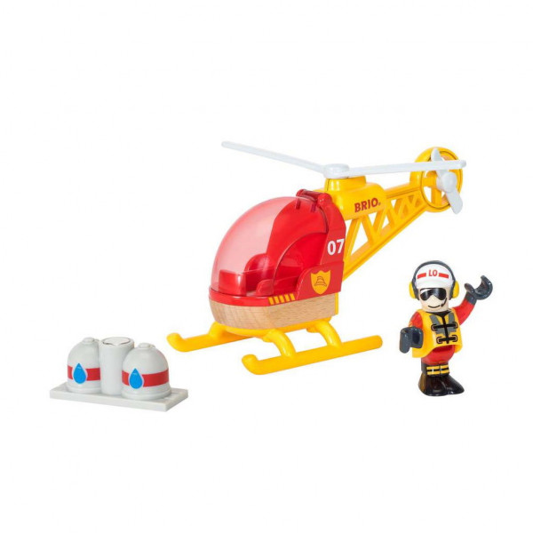 Feuerwehr Hubschrauber Brio 33797