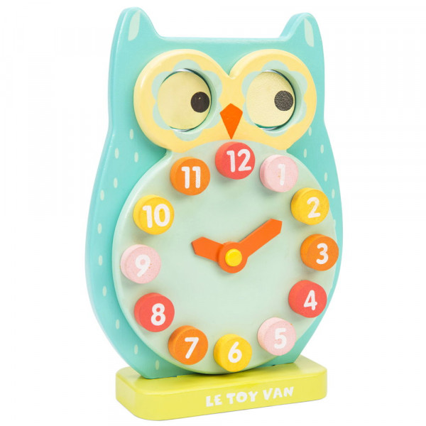 Blink Owl Clock Petilou by Le Toy Van Lernuhr Produkt