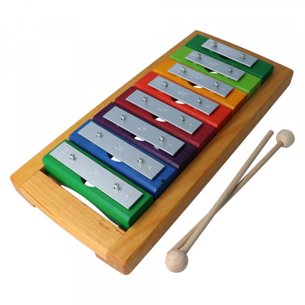 Einzelton - Glockenspiel 8 Töne diatonisch Decor Spielzeug